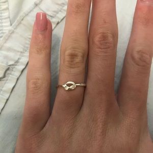 Silver Knot Ring